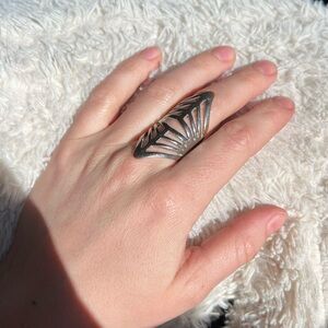 Silver Tone Ring